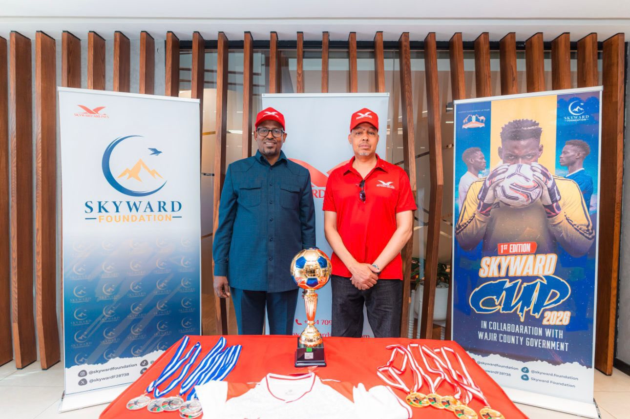 Wajir Partners with Skyward Foundation to Grow Local Football Talent